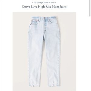 BRAND NEW W/TAGS AF Curve Love HighRise Mom Jean